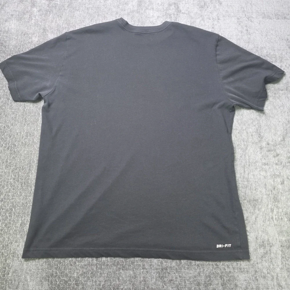 Nike SB Sean Malto T Shirt Mens XL Black Graphic Dri Fit Handrail Skateboarding
